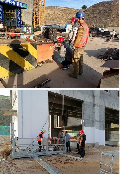 陜煤建設天工公司施工前沿大干快上顯成效