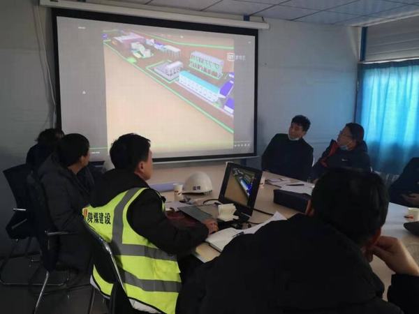 陜煤建設銅煤公司第六項目部以BIM技術服務項目管理鑄精品