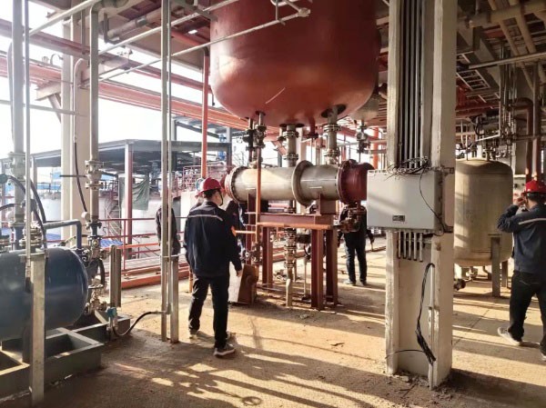 陜煤建設(shè)洗選煤運(yùn)營公司第六項目部：3.4萬噸不飽和聚酯樹脂及公用工程項目調(diào)試打壓成功